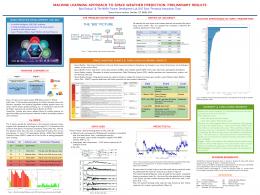 machine learning approach to space weather