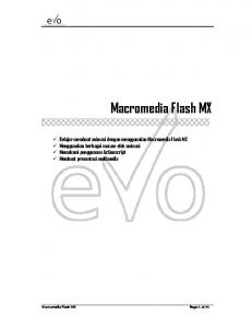 Macromedia Flash MX