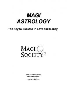 MAGI ASTROLOGY - Benevolent Design