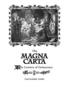 Magna Carta Curriculum Guide