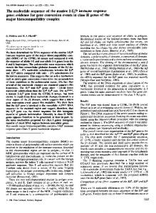 major histocompatibility complex - NCBI