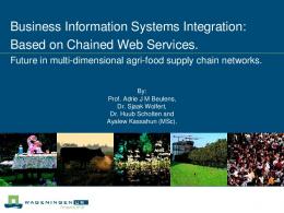 Management & ICT in Agri-Food Supply Chain ... - Semantic Scholar