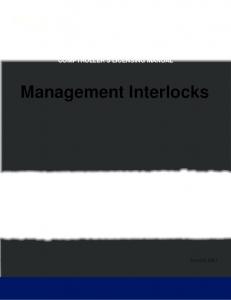 Management Interlocks - OCC