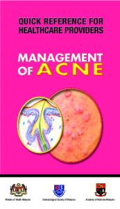 Management of ACNE QR.indd