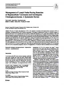 Management of Lymph Nodes During Resection of ... - Springer Link