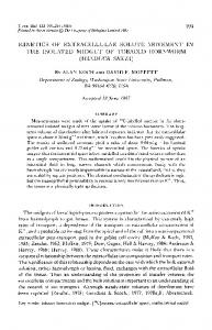 manduca sexta - Journal of Experimental Biology - The Company of ...