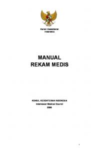 manual_rekam_medis - MANUAL REKAM MEDIS