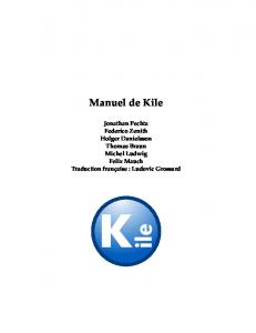 Manuel de Kile - KDE Documentation