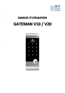 Manuel GATEMAN V10-V20