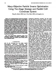 Many-Objective Particle Swarm Optimization Using Two ... - IEEE Xplore