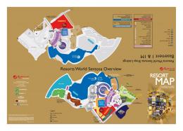MAP - Resorts World Sentosa