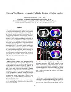 Mapping Visual Features to Semantic Profiles for Retrieval in Medical ...