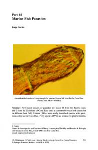 Marine Fish Parasites