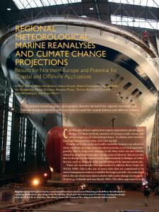 marine reanalyses and climate change projections