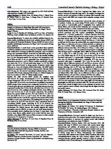 Marital Status Is an Independent Predictor of Survival for Patients ...