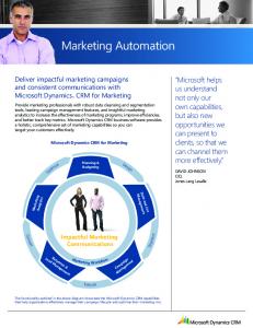 Marketing Automation - Gowi