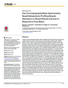 Mass Spectrometry-Based