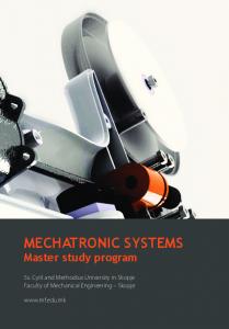 Master in Mechatronic Systems