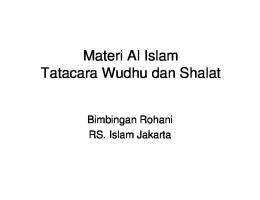 Materi al Islam