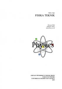 Materi Pembelajaran Mata Kuliah Fisika Dasar