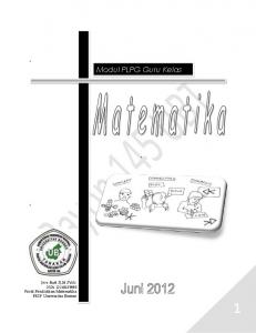 Materi PLPG Matematika