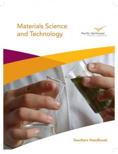 Materials Science and Technology Teachers Handbook