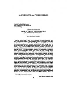 mathematical perspectives - American Mathematical Society