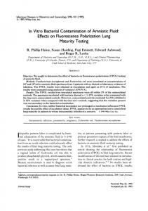 Maturity Testing - NCBI