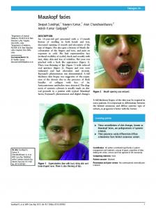 Mauskopf facies - BMJ Case Reports