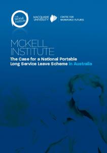 McKell InstItute - Macquarie University