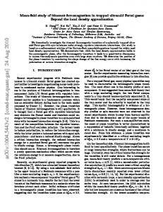 Mean-field study of itinerant ferromagnetism in trapped ultracold Fermi ...