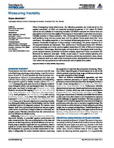 Measuring fractality - Semantic Scholar