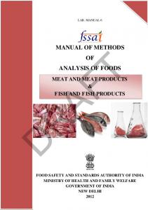 Meat &Meat Products and Fish & Fish Products - Food Safety and ...
