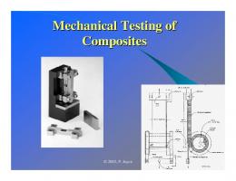 Mechanical Testing of Composites