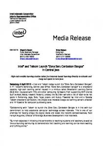 Media Release - Intel