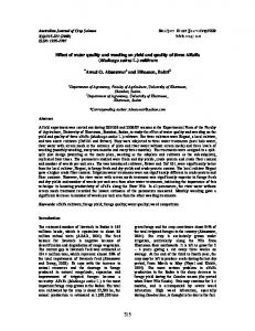 Medicago sativa L. - CiteSeerX