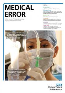 medical error - Patient Safety