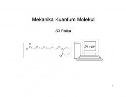 Mekanika Kuantum Molekul