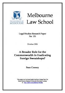 Melbourne Law School