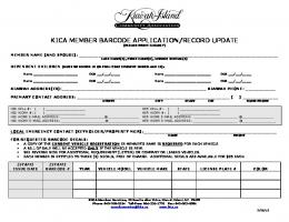 Member Barcode Application (PDF)