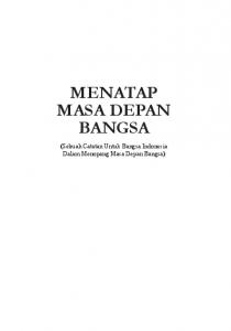 menatap masa depan bangsa - Goodreads