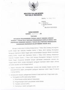 menteri dalam negeri republik indonesia - Direktorat Jenderal ...