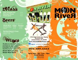 menu - Moon River Pizza