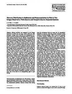 Mercury Distribution in Sediments and ... - Springer Link