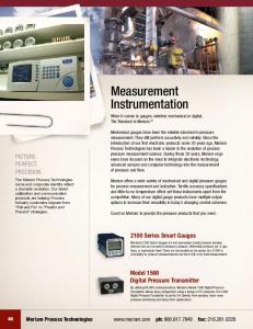 Meriam 08 - Measurement Instrumentation