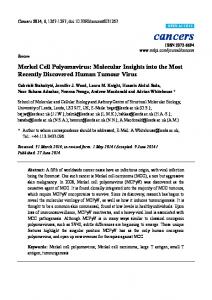 Merkel Cell Polyomavirus - BioMedSearch