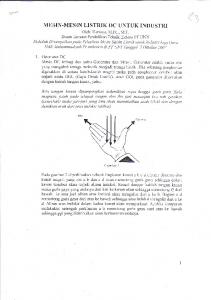 MESIN,MESIN LISTRIK DC UNTUK INDUSTRI