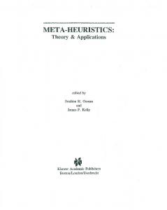 meta-heuristics - Semantic Scholar