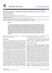 Metabolic Syndrome - Semantic Scholar