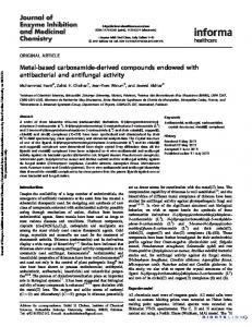 Metal-based carboxamide-derived compounds ... - Semantic Scholar